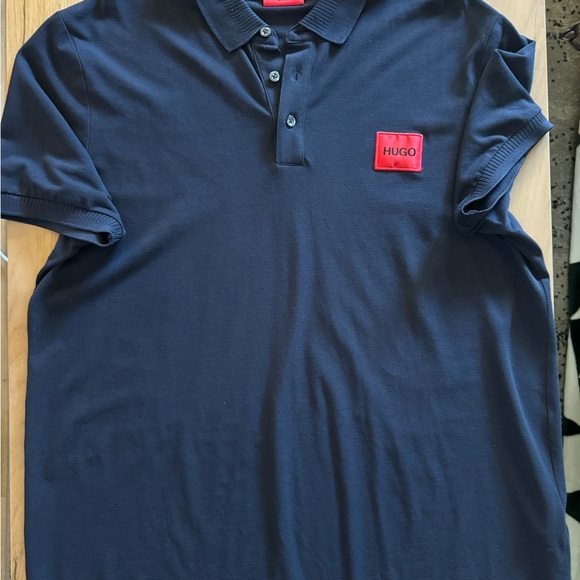 HUGO Men's Navy Polo Shirt - Picture 1 of 4
